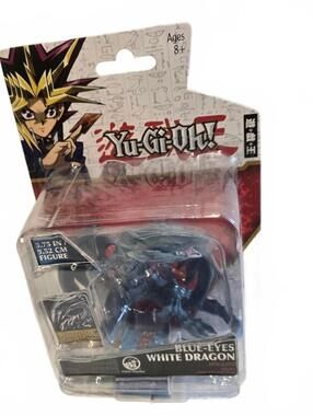Super Impulse 5501D Yu-Gi-Oh! Blue-Eyes White Dragon Action Figure / 3.75" / New